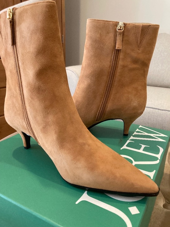 J. Crew Shoes - JCrew Stevie Ankle Boots Suede